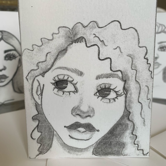 Custom Art Greeting Cards - Set of 4 - Picture 2 of 15